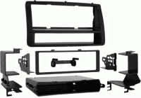 1-DIN radio panel with storage compartment Toyota Corolla 2002-2007