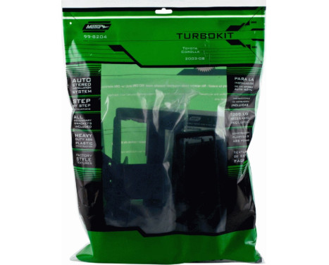 1-DIN radio panel with storage compartment Toyota Corolla 2002-2007, Image 2