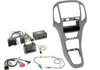 2-DIN Center Console Opel Astra 2009-2020 Titanium Gray