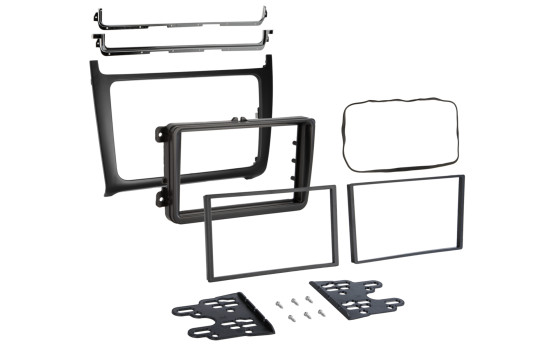 2-DIN frame Volkswagen Polo 2014-2017 Black, Image 3