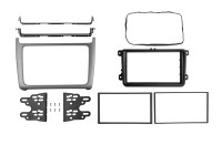 2-DIN frame Volkswagen Polo 2014-2017 Silver