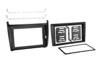 2-DIN frame VW Polo 2014-2017 Black