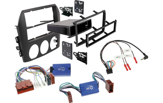 2-DIN Kit Mazda Miata/MX5 with storage compartment