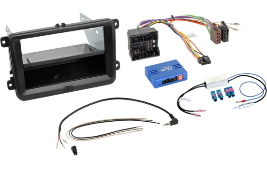 2-DIN kit with box Seat/VW 52Pin Quadlock LFB/Antenna