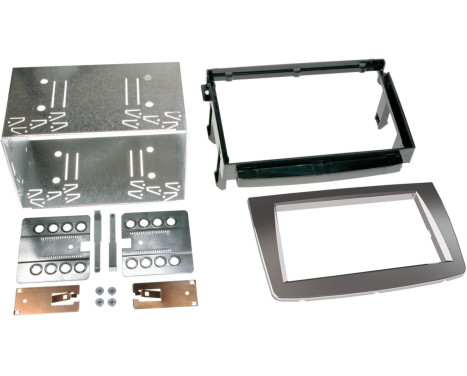 2-DIN Panel Alfa Romeo MiTo - Color: Silver
