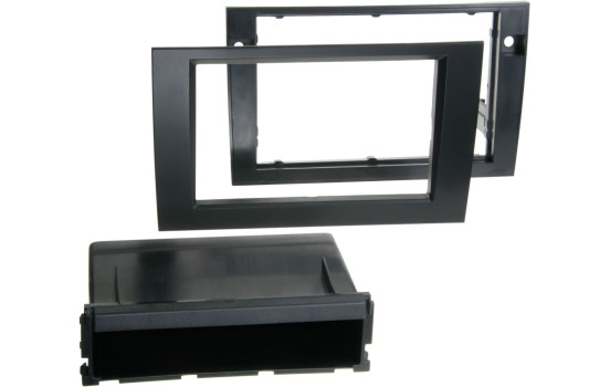 2-DIN Panel Audi A4 - Seat Exeo Color: Black