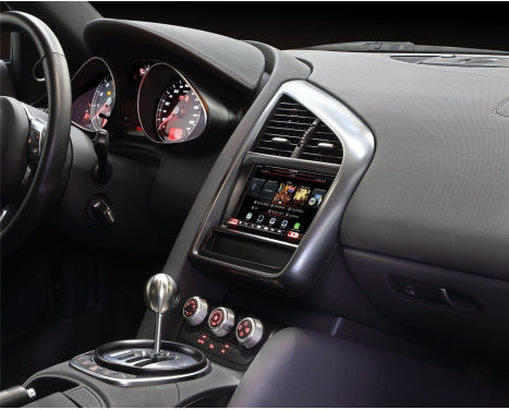 2-DIN Panel Audi R8 (42) 2007-2015 Color: Black, Image 2