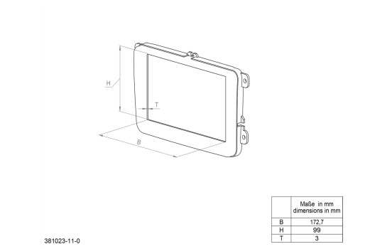 2-DIN Panel BMW X5 (E53) - Land Rover Range Rover - Color: Black, Image 2