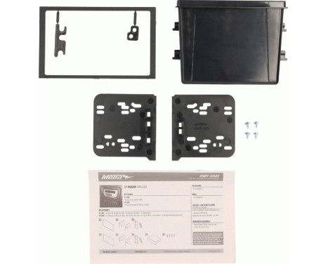 2-DIN Panel Chevrolet/Hummer/Pontiac/Cadillace (METRA) Black, Image 3