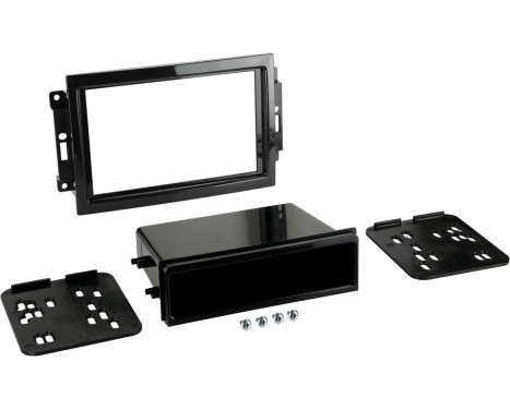 2-DIN Panel Chrysler 300C/ PT Cruiser - Jeep Grand Cherokee - Color: black