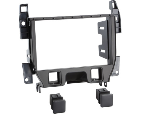 2-DIN Panel Citroën DS3/ C3 2009-2019 Color: Black, Image 2