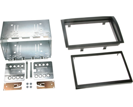2-DIN Panel Citroën - Fiat - Peugeot - Color: Black