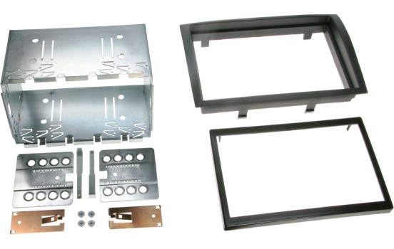 2-DIN Panel Citroën - Fiat - Peugeot - Color: Black