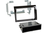 2-DIN Panel Citroën Jumper - Fiat Ducato - Peugeot Boxer 2006-2019 Color: Piano Black