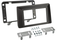 2-DIN Panel Dacia Duster (SR) 2021-2022 - Color: black