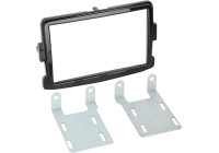 2-DIN Panel Dacia - Opel - Renault - Fiat - Color: Piano Black
