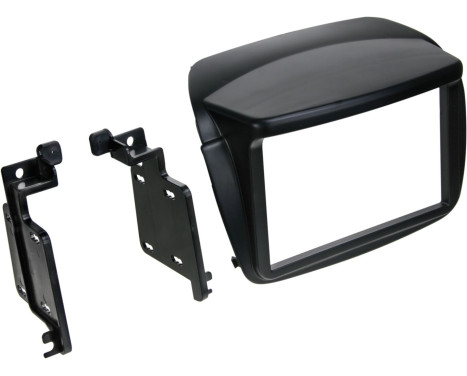 2-DIN Panel Fiat Doblò - Opel Combo - Color: Black