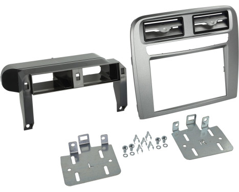 2-DIN Panel Fiat Grande Punto 2005-2010 Color: Anthracite Metallic