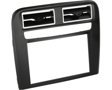 2-DIN Panel Fiat Grande Punto 2005-2010 Color: Black, Image 3