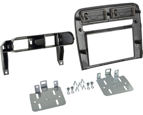 2-DIN Panel Fiat Grande Punto 2005-2010 Color: Black, Image 4