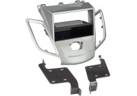 2-DIN Panel Ford Fiesta 2008-2013 Color: Silver