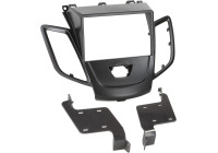 2-DIN Panel Ford Fiesta without Multifunctional display 2008-2017 - Color: Black (see description)