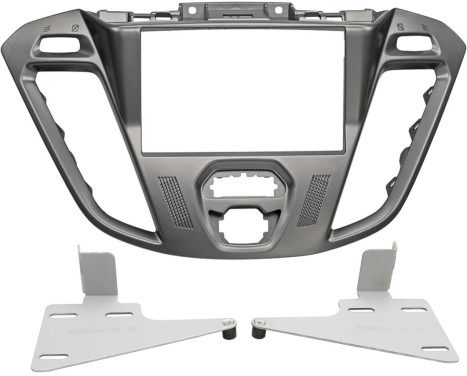 2-DIN Panel Ford Transit Custom / Tourneo Custom | 2013-2019 | Colour: Silver