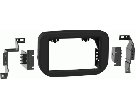 2-DIN Panel Ford Transit (FD) 03/2019 - 2024 Color: Matt Black (METRA)