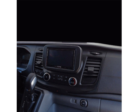2-DIN Panel Ford Transit (FD) 03/2019 - 2024 Color: Matt Black (METRA), Image 2