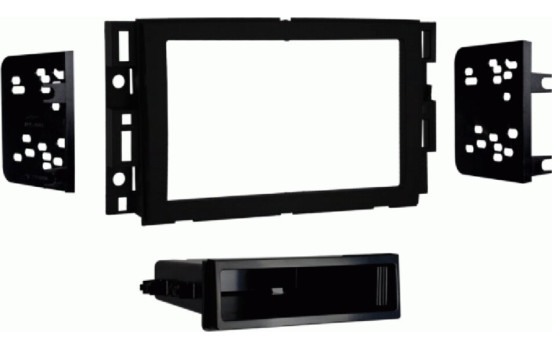 2-DIN Panel GMC/Suzuki/Chevrolet/Hummer-> Color: Black (METRA)