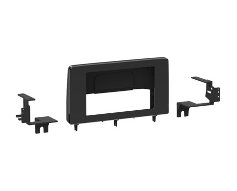 2-DIN Panel Honda Civic 10/2022 - 2025 Color:Black