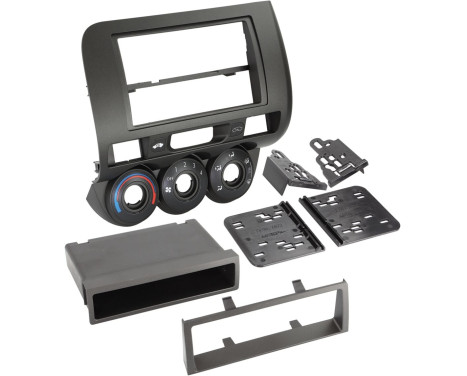 2-DIN Panel Honda Fit 2006-2007 Color: Black