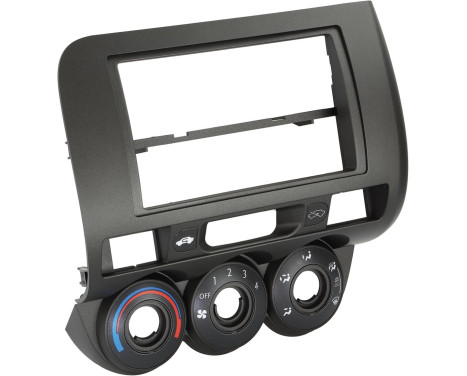 2-DIN Panel Honda Fit 2006-2007 Color: Black, Image 2