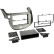 2-DIN Panel Honda Fit/ Jazz 2009-2013 - Color: black