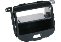 2-DIN Panel Hyundai i10 2008-2013 - Color: Black Rubber Touch