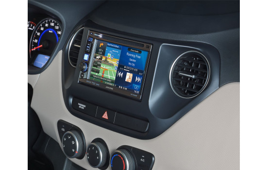 2-DIN Panel Hyundai i10 2013-2019 - Color: black, Image 2