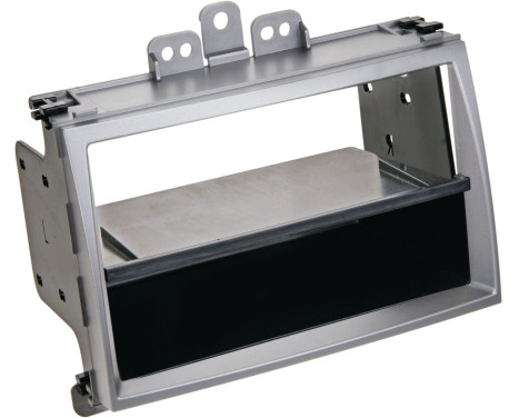 2-DIN Panel Hyundai i20 with Pocket | 2009-2012 | Colour: Silver