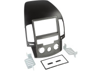 2-DIN Panel HyundaI I30 with manual climate control 2008-2012 Color: Black