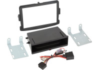 2-DIN Panel Inbay® Dacia - Opel - Renault Color: Black