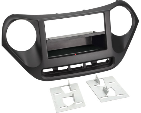 2-DIN Panel Inbay® Hyundai i10 2013-2019 Color: Black