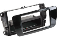 2-DIN Panel Inbay® Seat Ibiza 2008-2017 Color: Piano Black