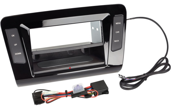 2-DIN Panel Inbay® Skoda Octavia 2013-2019 Color: Piano Black, Image 3