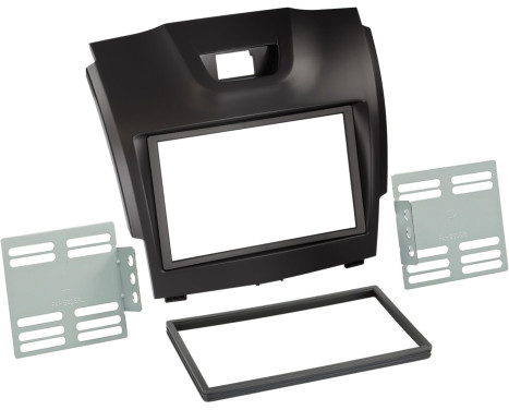 2-DIN Panel Isuzu D-Max 2012-2019 Color: Black