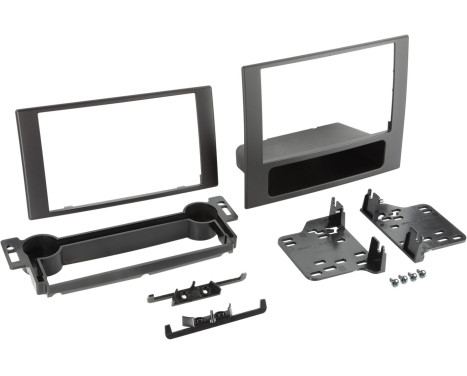 2-DIN Panel Jeep Compass/ Patriot 2007 -2008 color: black