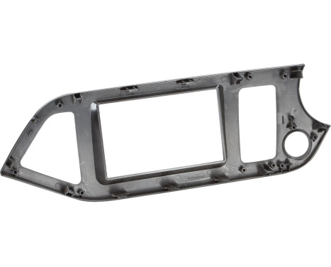 2-DIN Panel Kia Picanto 2011-2018 Color: Black, Image 4