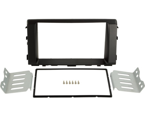 2-DIN Panel Kia Rio 2017-2023 - Color: black, Image 4