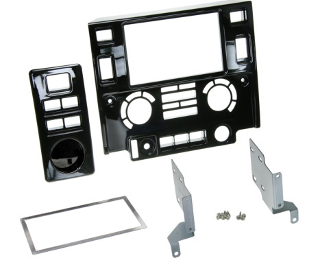 2-DIN panel Land Rover Defender 2007- Piano Black