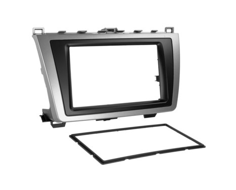 2-DIN Panel Mazda 6- 2008-2012 - Color: Black/Silver