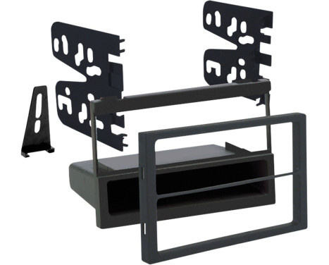 2-DIN Panel Mazda 626 / MPV Color: Black