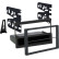 2-DIN Panel Mazda 626 / MPV Color: Black
